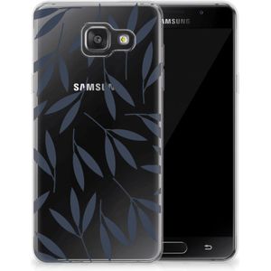 Samsung Galaxy A3 2016 TPU Case Leaves Blue