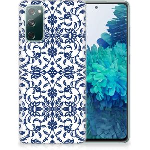 Samsung Galaxy S20 FE TPU Case Flower Blue