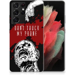 Samsung Galaxy S21 Ultra Silicone-hoesje Zombie Blood