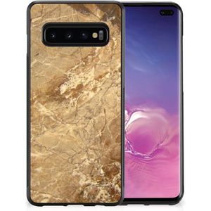 Samsung Galaxy S10+ Gripcase Marmer Creme