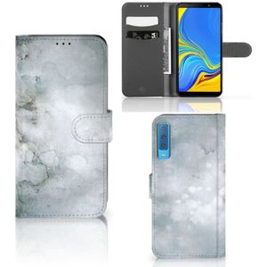 Hoesje Samsung Galaxy A7 (2018) Painting Grey