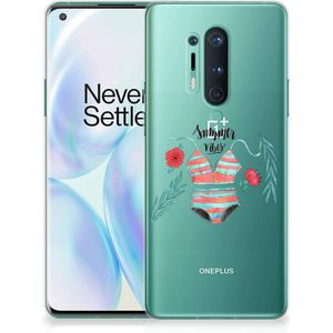 OnePlus 8 Pro Telefoonhoesje met Naam Boho Summer