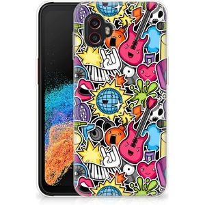Samsung Galaxy Xcover 6 Pro Silicone Back Cover Punk Rock