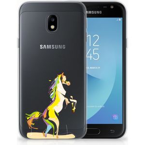 Samsung Galaxy J3 2017 Telefoonhoesje met Naam Horse Color