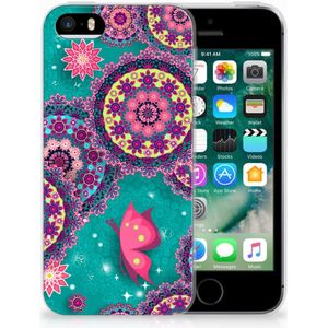 Apple iPhone SE | 5S Hoesje maken Cirkels en Vlinders