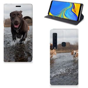 Samsung Galaxy A9 (2018) Hoesje maken Honden Labrador