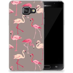 Samsung Galaxy A3 2016 TPU Hoesje Flamingo
