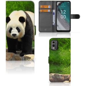 Nokia C32 Telefoonhoesje met Pasjes Panda