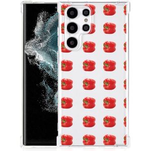 Samsung Galaxy S22 Ultra Beschermhoes Paprika Red