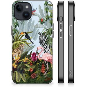 Dierenprint Telefoonhoesje voor iPhone 15 Plus Jungle