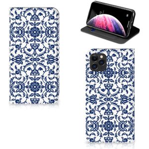 Apple iPhone 11 Pro Max Smart Cover Flower Blue