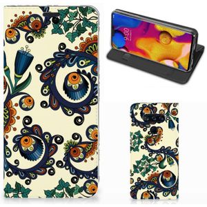 Telefoon Hoesje LG V40 Thinq Barok Flower