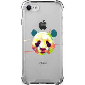 iPhone SE 2022/2020 | iPhone 8/7 Stevig Bumper Hoesje Panda Color