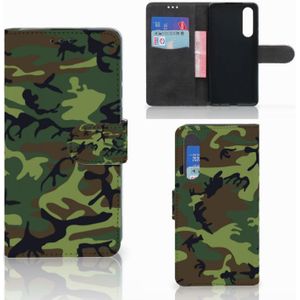 Huawei P30 Telefoon Hoesje Army Dark