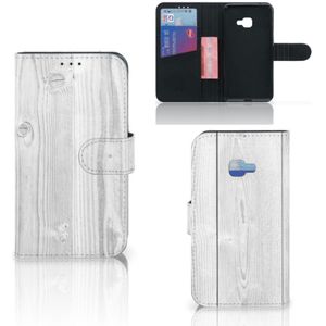 Samsung Galaxy Xcover 4 | Xcover 4s Book Style Case White Wood