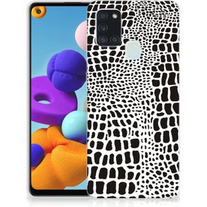 Samsung Galaxy A21s TPU Hoesje Slangenprint