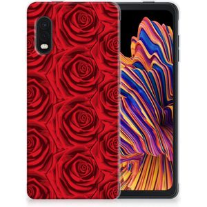 Samsung Xcover Pro TPU Case Red Roses