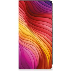 Stand Case voor Samsung Galaxy A12 Regenboog