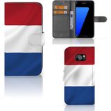 Samsung Galaxy S7 Edge Bookstyle Case Nederlandse Vlag