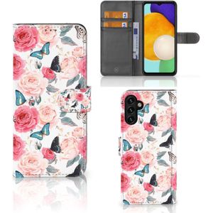 Samsung Galaxy A04s | Samsung Galaxy A13 5G Hoesje Butterfly Roses