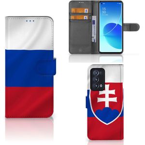 OPPO Reno 6 Pro Plus 5G Bookstyle Case Slowakije