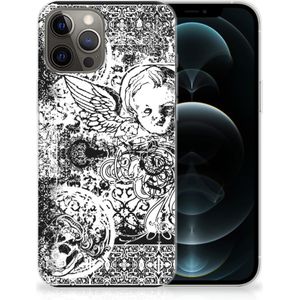 Silicone Back Case iPhone 12 Pro Max Skulls Angel