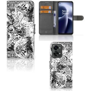 Telefoonhoesje met Naam OnePlus Nord 2T Skulls Angel