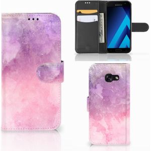 Hoesje Samsung Galaxy A5 2017 Pink Purple Paint