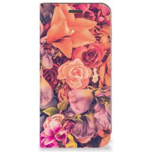 Motorola Moto E5 Play Smart Cover Bosje Bloemen