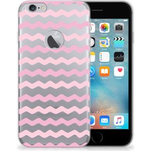 Apple iPhone 6 Plus | 6s Plus TPU bumper Waves Roze