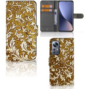 Wallet Case Xiaomi 12 | 12X Barok Goud