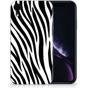 Apple iPhone Xr TPU Hoesje Zebra