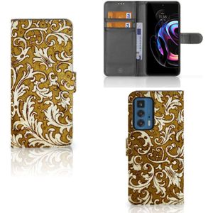Wallet Case Motorola Edge 20 Pro Barok Goud