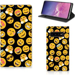 Samsung Galaxy S10 Hoesje met Magneet Emoji