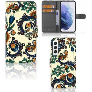 Wallet Case Samsung Galaxy S22 Barok Flower