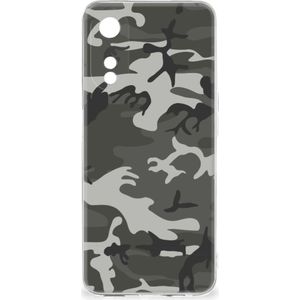 OPPO A78 5G | A58 5G TPU bumper Army Light