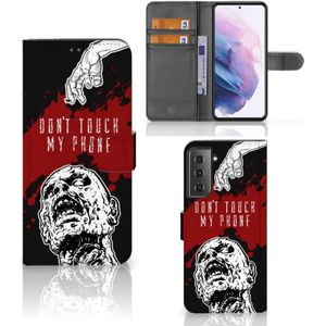 Samsung Galaxy S21 Plus Portemonnee Hoesje Zombie Blood