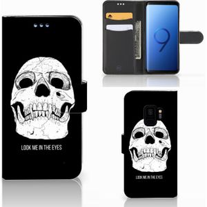 Telefoonhoesje met Naam Samsung Galaxy S9 Skull Eyes