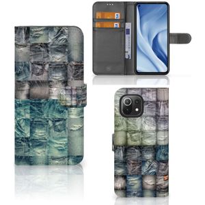 Wallet Case met Pasjes Xiaomi 11 Lite 5G NE | Mi 11 Lite Spijkerbroeken