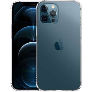 Anti-Shock Back Case iPhone 12 | 12 Pro Siliconen Transparant