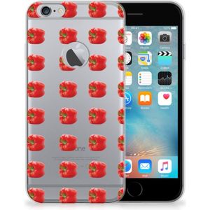 Apple iPhone 6 Plus | 6s Plus Siliconen Case Paprika Red