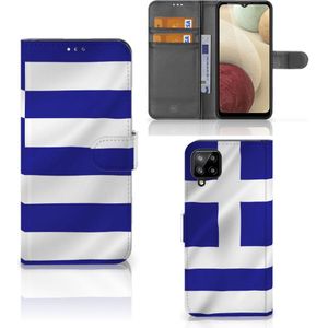 Samsung Galaxy A12 Bookstyle Case Griekenland