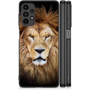 Samsung Galaxy A13 4G Dierenprint Telefoonhoesje Leeuw