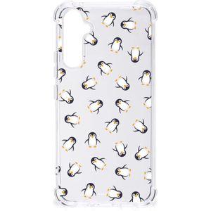 Doorzichtige Silicone Hoesje voor Samsung Galaxy A34 Pinguïn