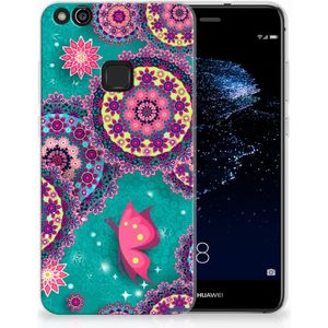 Huawei P10 Lite Hoesje maken Cirkels en Vlinders