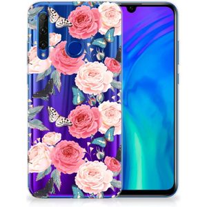 Honor 20 Lite TPU Case Butterfly Roses