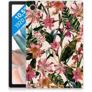 Samsung Galaxy Tab A8 2021/2022 Siliconen Hoesje Flowers