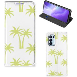 OPPO Find X3 Lite Smart Cover Palmtrees
