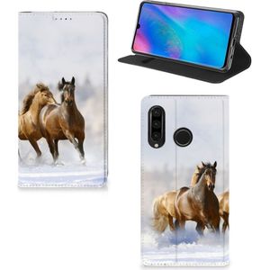 Huawei P30 Lite New Edition Hoesje maken Paarden