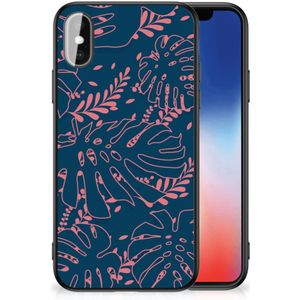 iPhone X | Xs Bloemen Hoesje Palm Leaves